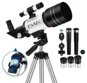 Telescope for Kids & Beginners,70mm Aperture Portable Telescopes with 3 Eyepiece