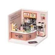 Rolife Super Creator Double Joy Bubble Tea Plastic DIY Miniature House