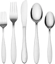 [Pfaltzgraff] 5243542 Jasmine 30-Piece Flatware Set, Silver