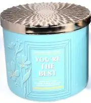 Bath & Body Works Candle WHITE TEA & SAGE 3 Wick Candle