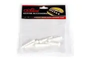 Guitar Bridge Pins for Acoustic Steel String Guitar - 6x Cream Pins