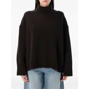[Soeur] Soeur Turtleneck Sweater 34 FR BROWN