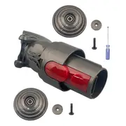For Dyson V7 V10 V11 V15 Vacuum Cleaner Accessories 100W Direct Drive Suction Head Connector Adapter Gray