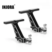 INJORA CNC Aluminum Drop Hitch Receiver for 1/24 RC Crawler Axial SCX24 Upgrades