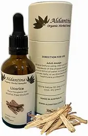 Organic Licorice Tincture Alcohol-Free Liquid Extract (Glycyrrhizin) 50ml