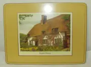SET 6 New 12" X 9" PIMPERNEL English Thatched Cottages PLACEMATS 6 Different