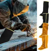 Welding Boot Covers for Men Welding Safety Shoe Protectors Cowhide benchmark