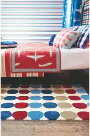 Rug Culture Harlequin Abacus Primary Rug