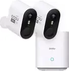 AOSU Security Cameras Wireless Outdoor Home System True 2K HD 2-Cam-Kit