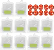 Baby Food Pouches, Reusable Baby Food Storage Portable Manual Baby Fruit Puree Bags Easy to Clean Refillable Baby Fruit Squeeze Bags for Applesauce Yogurt and Puree