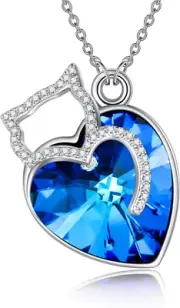 Unicorn/Animal/Tree/Flower Pendant Necklace for Women Girls 925 Sterling Silver