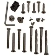 CRL PR90 Series Duranodic Bronze Finish Screw Pack Assortment - Package