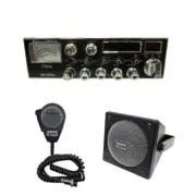 Galaxy DX 959B CB Radio, DRX-9010 External Speaker, DRX-6560 4 Pin Mic, Combo