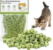 Cat Grass Treats for Cat, 60g Natural Dried Snacks for Cats, Edible Cats Chew Toys, Kitten Treats for Cleaning Teeth Remove Hair Ball