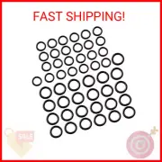 Tatuo 50 Pieces Power Pressure Washer O-Rings Replacement for 1/4 inch, 3/8 inch