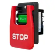 Paddle Switch 110/220-Volt Durable Plastic Compatible for Basic Electrical Boxes