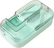 Pill Splitter with Centering Device | Small Pill Splitter Dose Tablet Cutter with Dispenser,Safety Guard Accurate Cut Tool Medicine Crusher for Large Medication