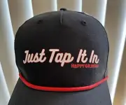 Happy Gilmore Just Tap It In Golf Hat Trucker Cap Snap Back Golfer Motto NEW NWT