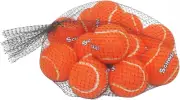 Dog Tennis Balls 12Pk - Squeaky Bouncy 2.5In for Fetch Training Indoor/Outdoor