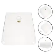 Cake Display Plate with The Lid Square Stand Cover Dust Food