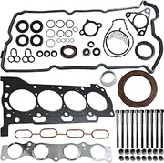 MITZONE Hybrid Head Gasket Set Bolts,MLS Head Gasket Set with Head Bolts,Compatible with 2010-2013 Toyota Prius,11-13 Lexus Ct200H 1.8L L4 Engines,Replace# HBTO055 HS26515PT-1 2ZR-FXE