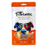 Fishtastic Hand Crafted Chews Fish Jerky Dog Treats 100 Gm