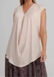TS TAKING SHAPE Size 20 Crepe Basheera Top NWT (395)