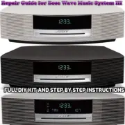 Bose Wave Music System III 3 Radio CD Skipping *Repair DIY SERVICE KIT* Bundle