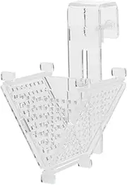 FONDOTIN Shaped Fish Feeder Aquarium Food Holder Hanging Hook Easy to Clean Feeding Supply for Fresh and Tanks