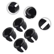 Black Plastic Valve Adapter Sleeves for AV FV and Presta Valves Set of 4