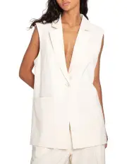 [Belle & Bloom] Make It Mine Wool Vest in Cream