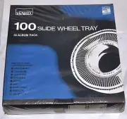 WARDS 100 SLIDE WHEEL TRAY IN ALBUM PACK NEW WRAPPED FROM ESTATE