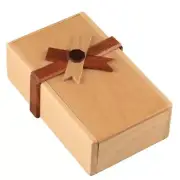 Puzzle Gift Box with Secret Compartments Wooden Money Box Vintage Home Decor