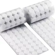 500 Pcs 250 Pairs Hook & Loop Sticky Self Adhesive Dots Coins Circles 10mm tr