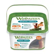 Whimzees Brushzees Dog Treat Variety Value Box Lx14