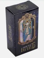 A.E. White Holographic Tarot Deck New in Box 78 Cards Instruction Booklet