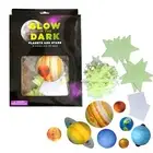 Glow In The Dark Wall Or Ceiling Stars/Planets Solar System Stickers–Luminous