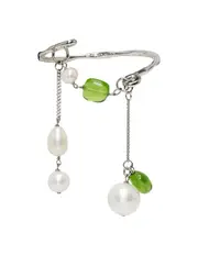 [Dries Van Noten] Glass Beads And Pearls Bracelet