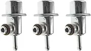 DEMULAX Fuel Pressure Regulator 3.5 Bar, for Hyundai, for Kia, for Borrego Carnival Sedona 31380-4D600 313804D600 31380 4D600 Fuel Pressure Control Fuel Pressure Regulator(Black 3 PCS)