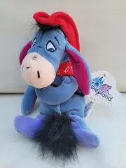Mini Bean Bag Cowboy Eeyore 8" Disney With Saddle Collectible