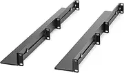 StarTech.com 1U 19 inch Server Rack Rails - 24-36 inch Adjustable Depth - Universal 4 Post Rack Mount Rails - Network Equipment/Server/UPS Mounting Rail Kit HPE ProLiant Dell PowerEdge (UNIRAILS1UB)