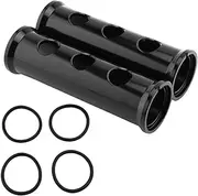 Motorcycle Front Shock Covers Fit For Harley Davidson Sportster XL883 XL1200 FXD 39mm Motorcycle Front Fork Cover Shock Absorber Boots X L 883 XL 1200 Motorcycle Fork Cover Gaiters(A)