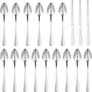 Grapefruit Spoon Set, Stainless Steel Grapefruit Utensil Set, Grape Fruit Spoon, Practical Grapefruit Utensil Set for Peeling and Scooping the Pulp