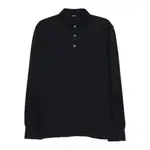 [Zegna] Zegna Long-sleeve Polo Shirt 50 IT BLUE