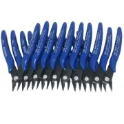 Flush Wire Cutter, 10PACK Diagonal Cutting Pliers, 5inch Side Cutter, Nippers...