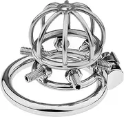 Adult Toy Sm Rivet Hollow Out Chastity Lock Nail Thorn Male Detachable Nail Thorn Cage Chastity Device Chastity Cage Anti Erection Rooster Lock