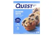 Quest Nutrition, Protein Bar, Blueberrry Muffin , 4 Bars, 2.12 oz (60 g) Each
