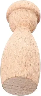 COHEALI Wooden Doll DIY Drawing Wooden Puppets Peg Dolls Wood Crafts Painting Dolls Graffiti Unfinished Wood Craft DIY Graffiti Dolls Blank Wooden Peg Doll Wooden People Craft