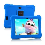7 inch Kids Tablet, Quad Core Android OS, 32GB, WiFitooth, Dual Camera, Blue