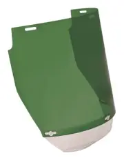 Protector TRIACETATE VISOR HOLDER 225x400mm 1mm Thick, Shade 2 GREEN *Aust Brand